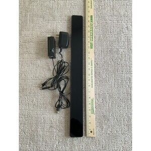 GE Bar Antenna Amplified Model 34763 TV Antenna with cords